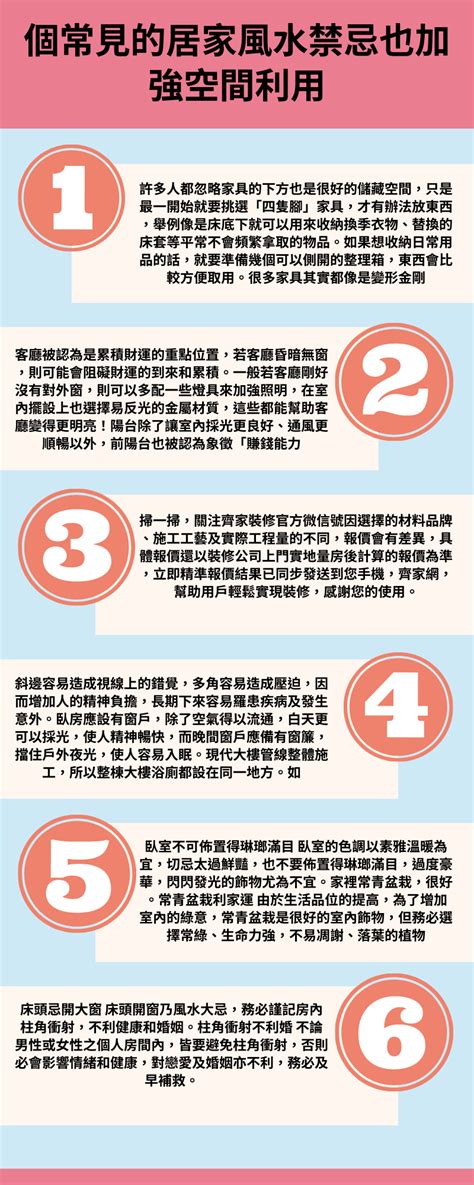 家居風水禁忌|12 個常見的居家風水禁忌 & 化解方式，好的格局與擺。